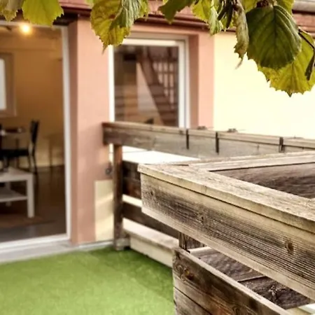 Daire Cosy-terrasse-20min Strasbourg -tv-wi-fi
