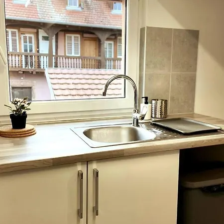 Cosy-terrasse-20min Strasbourg -tv-wi-fi Daire *